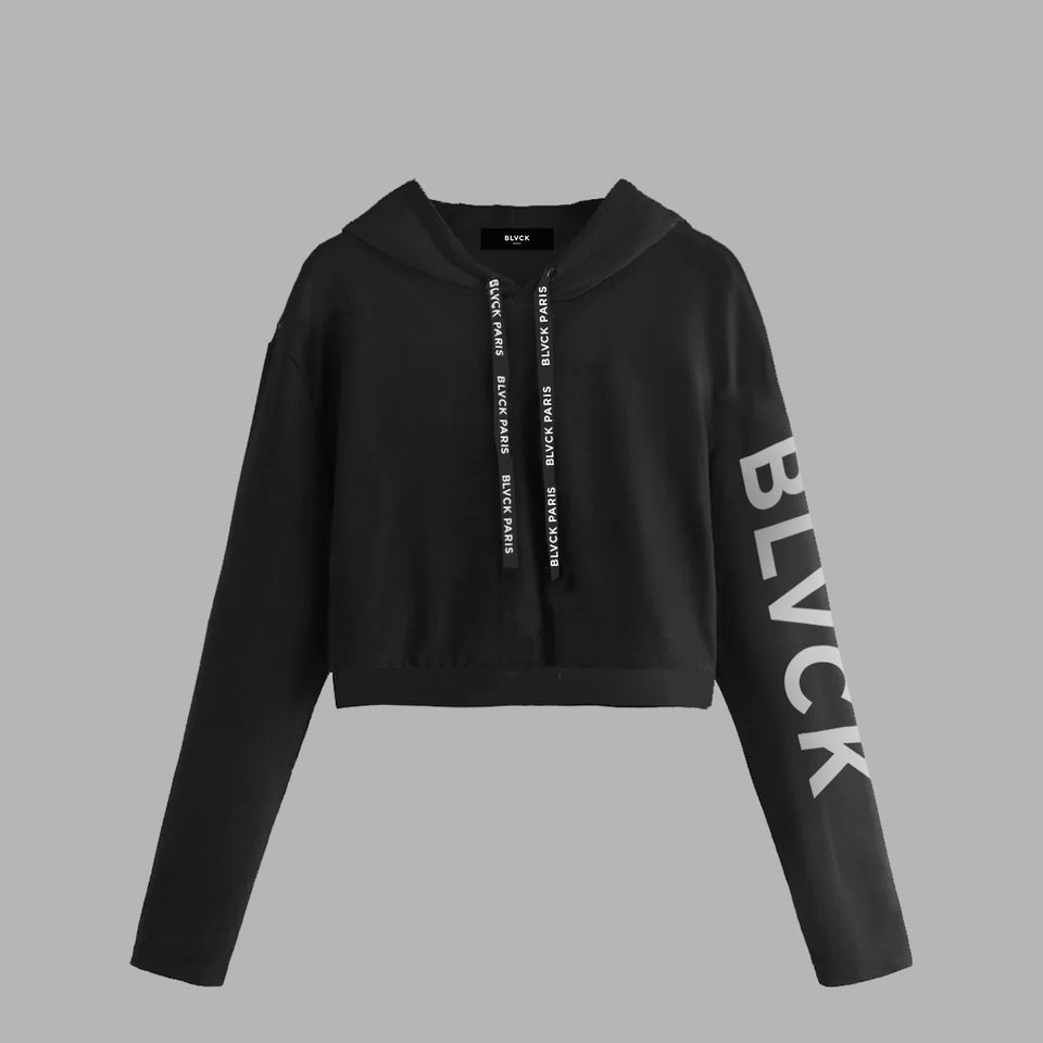 Signature Blvck Hoodie (Cropped)