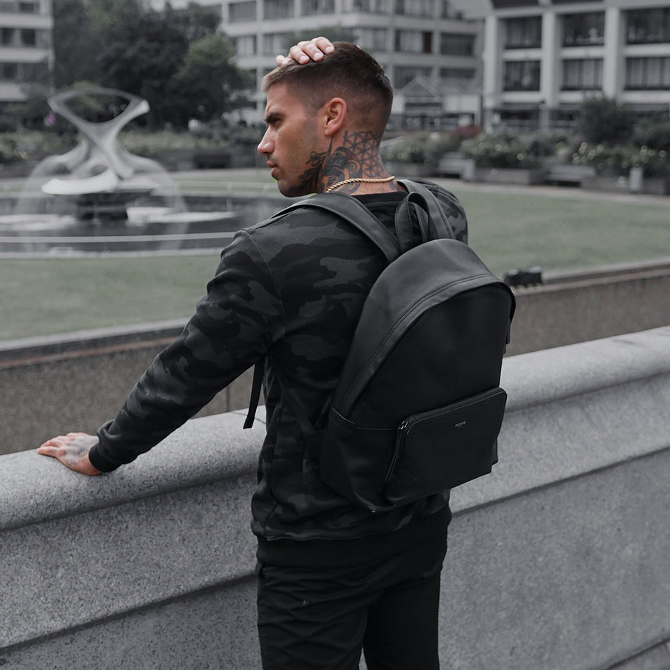 Black Liquid Backpack | Blvck Paris